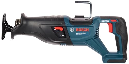 Bosch Professional System 18V: Akku-Säbelsäge GSA 185-LI (2 Säbelsägeblätter, Hubgeschwindigkeit (1. Gang / 2. Gang) 2.900 min-1)