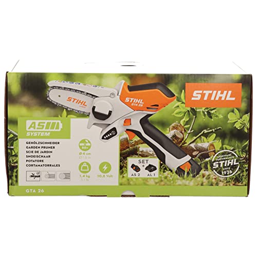 Stihl Akku-Gehölzschneider GTA 26 Set mit Akku AS 2 und Ladegerät AL 1, Batteriebetrieben