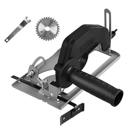 Winkelschleifer, Feste Halterung, Winkelschleifer, Umbau auf Schneidemaschinenständer, Verstellbarer 45-Grad-Winkel für 100–125 Winkelschleifer (Halterung, Führungslineal und