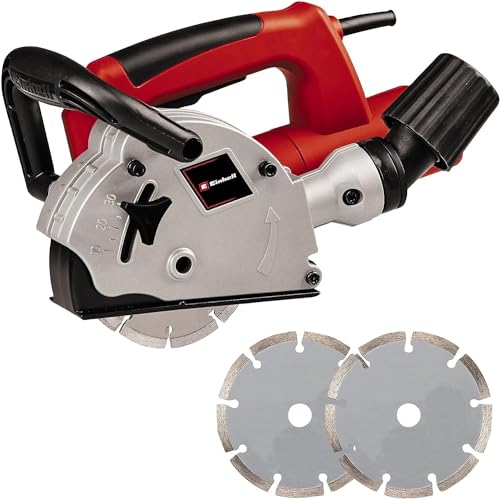 Einhell Mauernutfräse TC-MA 1300 (1.320 W, Leerlaufdrehzahl 9.000 min-1, max. Nutbreite 26 mm, max. Nuttiefe...