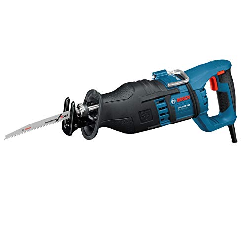 Bosch Professional Säbelsäge GSA 1300 PCE (Leistung 1.300 Watt, max. Schnitttiefe: 230mm, mit SDS und...