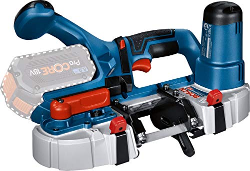 Bosch Professional 18V System Akku Bandsäge GCB 18V-63 (inkl. 1 Bandsägeblätter, ohne Akku/ Ladegerät)