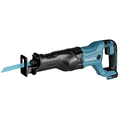 Makita DJR186ZK Akku-Reciprosäge 18 V im Transportkoffer (ohne Akku, ohne Ladegerät), Türkis;schwarz, ohne...