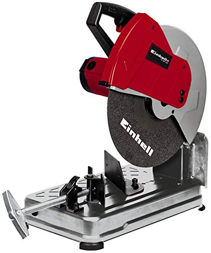 Einhell Metall-Trennmaschine TC-MC 355 (2.300 W, 4.000 min-1, Trennscheibe Ø 355 x Ø 25.4 x 3.2 mm, Sanftanlauf, Sägeblattfixierung, Funkenabweiser, Transportsicherung, Zusatzgriff)