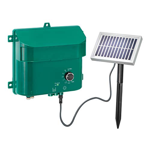 esotec Solar Bewässerungscomputer Selbstbewässerung Bewässerungssystem WaterDrops | Tröpfchenbewässerung...