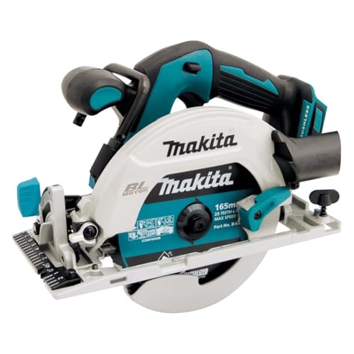 Makita DHS680Z Akku-Handkreissäge 57mm 18 V (ohne Akku, ohne Ladegerät), Blau, Silber