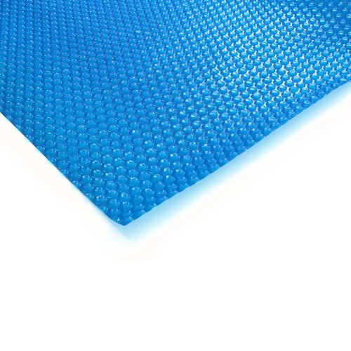 Zelsius Solarfolie, eckig | 6 x 4 m | blau | 400µ | Noppenfolie, schwimmend | Poolabdeckung, Solar Folie für...