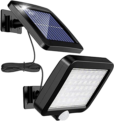 MPJ Solarlampen für Außen, 56 LED Solarleuchte Aussen mit Bewegungsmelder, IP65 Wasserdichte,...