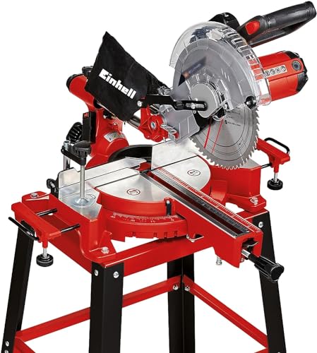 Einhell Zug-Kapp-Gehrungssäge TC-SM 2531/2 U (1900 W, max. 70 mm x 310 mm Schnitttiefe/-breite, Ø 254 mm...